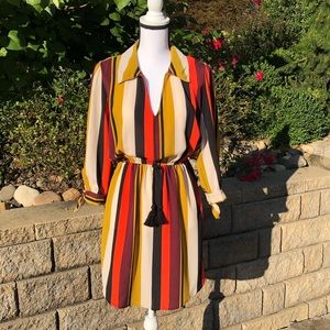 Inspired Hearts 3/4 sleeve dress